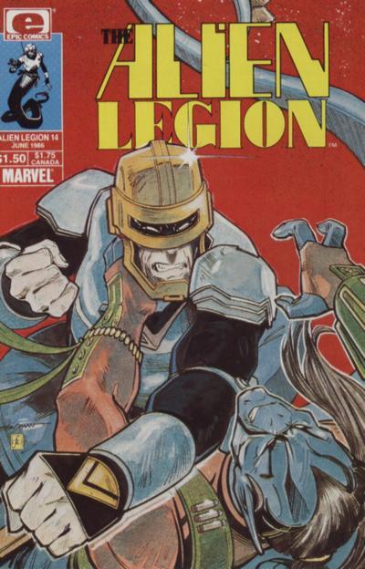 Marvel Epic Comics Alien Legion #14