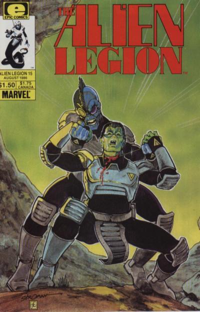 Marvel Epic Comics Alien Legion #15