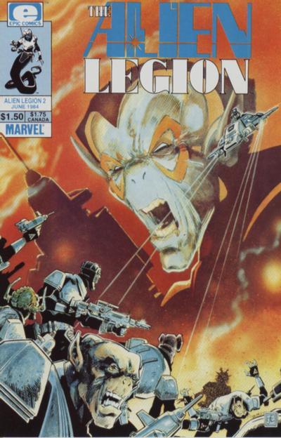 Marvel Epic Comics Alien Legion #2
