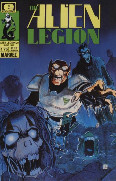 Marvel Epic Comics Alien Legion #20