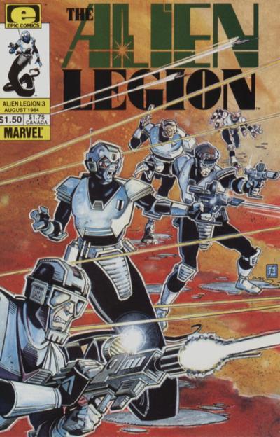 Marvel Epic Comics Alien Legion #3