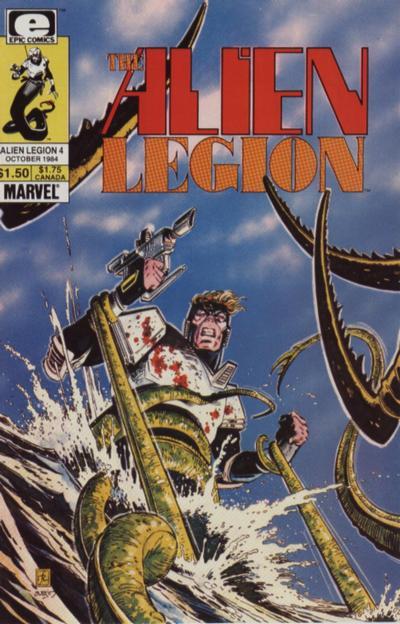 Marvel Epic Comics Alien Legion #4