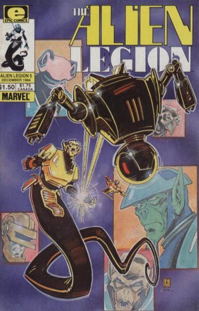 Marvel Epic Comics Alien Legion #5