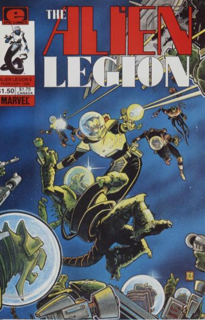 Marvel Epic Comics Alien Legion #6
