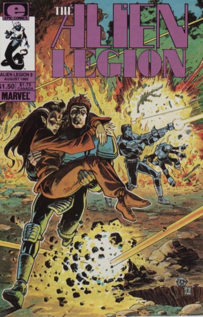 Marvel Epic Comics Alien Legion #9