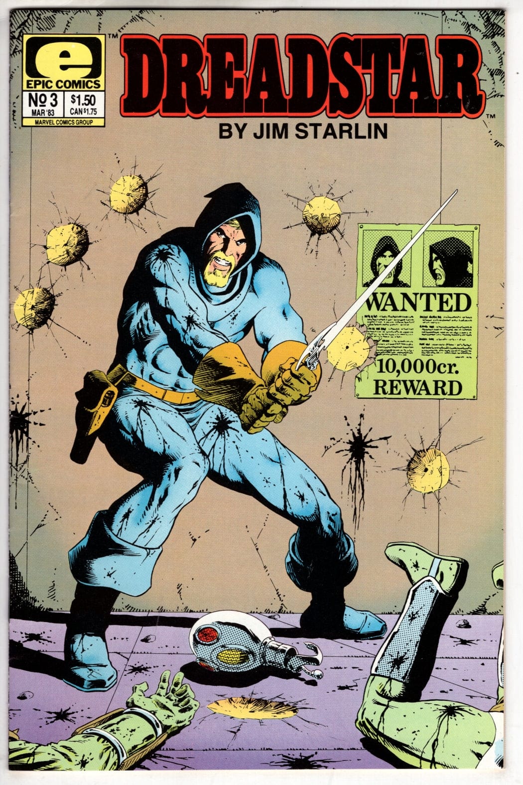 Marvel/Epic Comics Dreadstar #3
