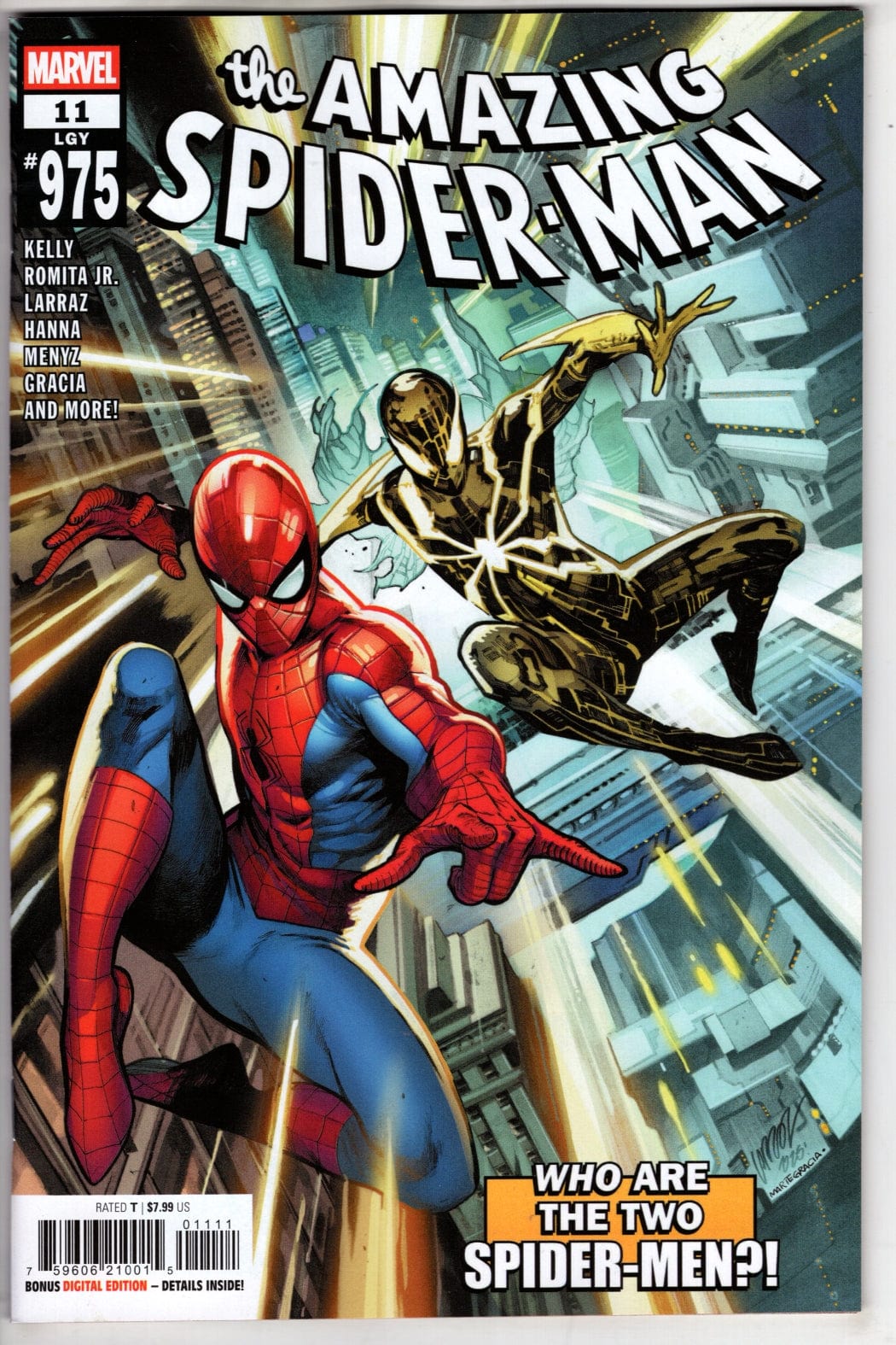 Marvel NEW LAST WEEK AMAZING SPIDER-MAN #11