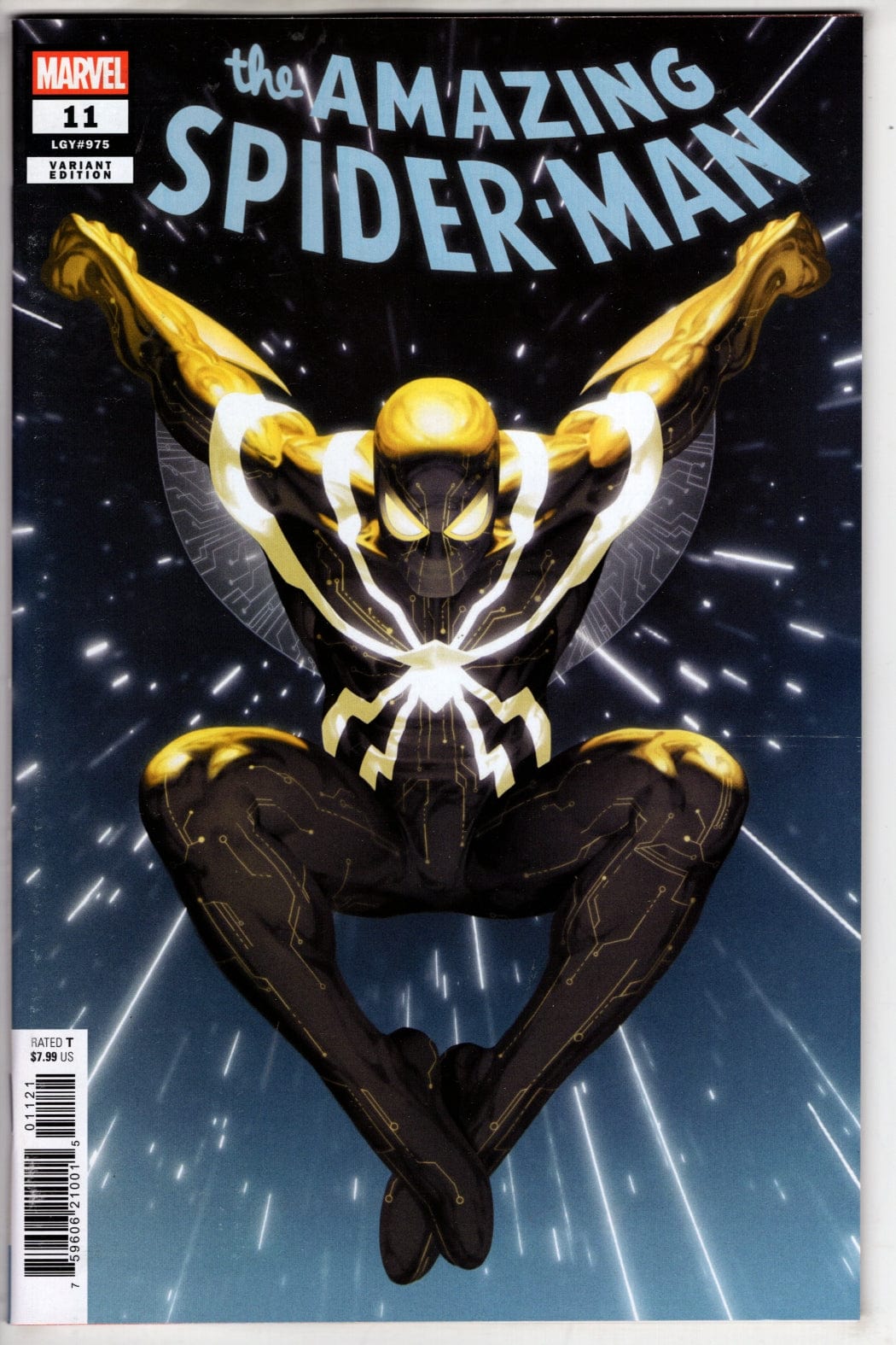 Marvel NEW LAST WEEK AMAZING SPIDER-MAN #11 JUNGGEUN YOON NEW COSTUME VARIANT