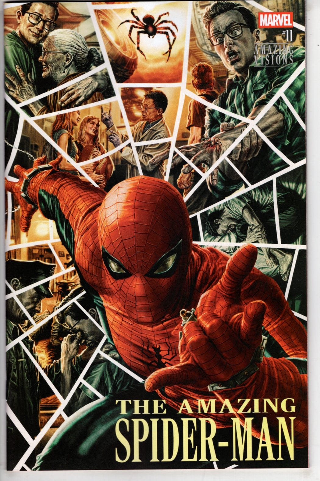 Marvel NEW LAST WEEK AMAZING SPIDER-MAN #11 LEE BERMEJO AMAZING VISIONS VARIANT