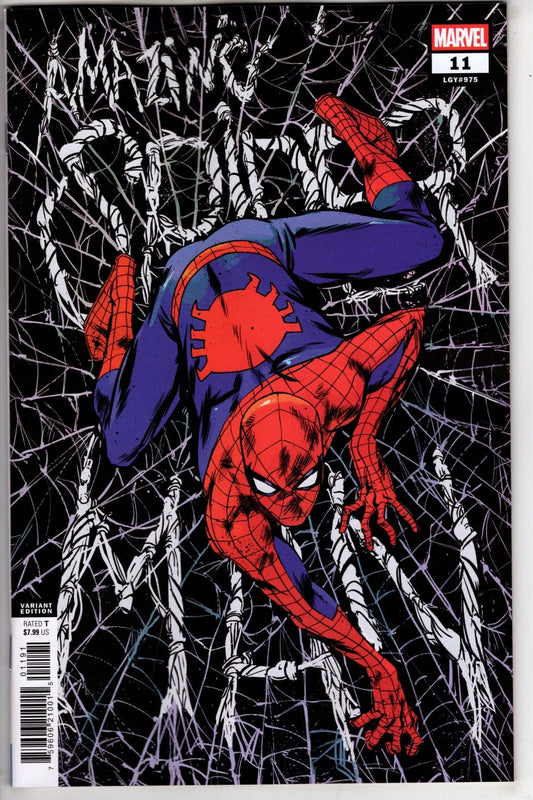 Marvel NEW LAST WEEK AMAZING SPIDER-MAN #11 SANFORD GREENE VARIANT
