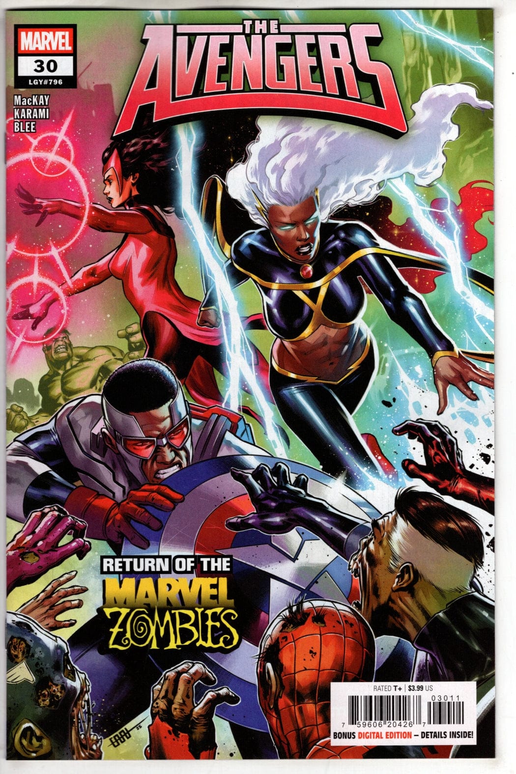 Marvel NEW LAST WEEK AVENGERS #30