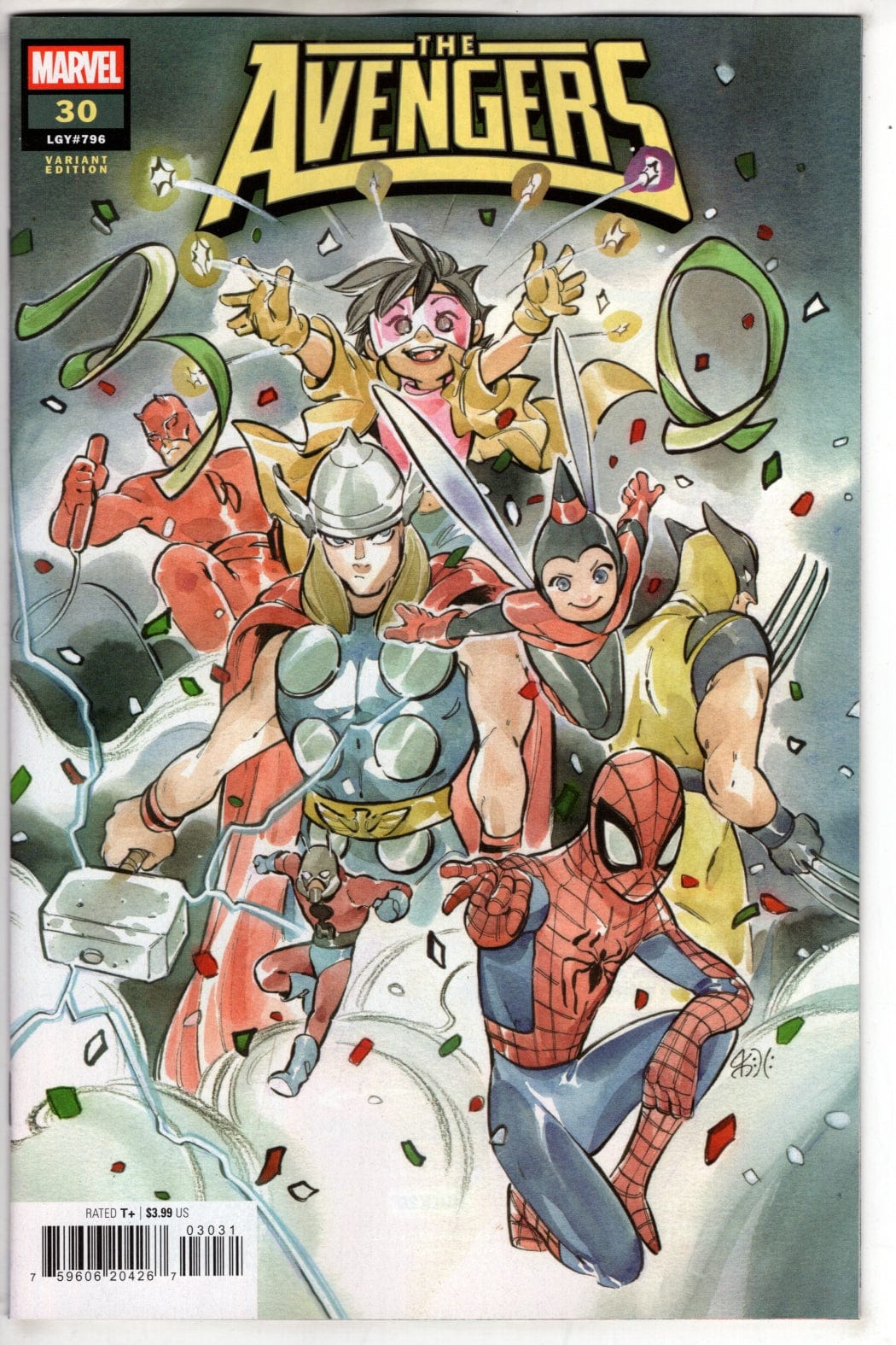 Marvel NEW LAST WEEK AVENGERS #30 PEACH MOMOKO VARIANT