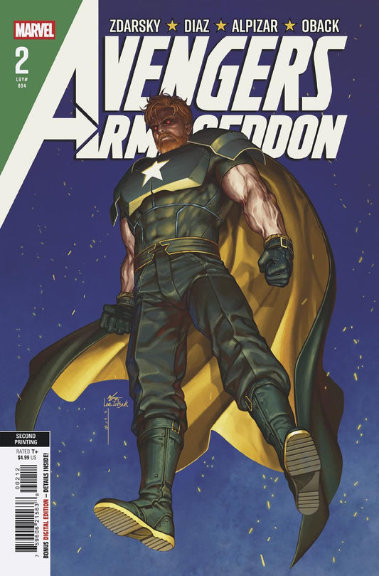 Marvel NEW LAST WEEK AVENGERS: ARMAGEDDON #2 INHYUK LEE 2ND PRINTING VARIANT (VF/NM)