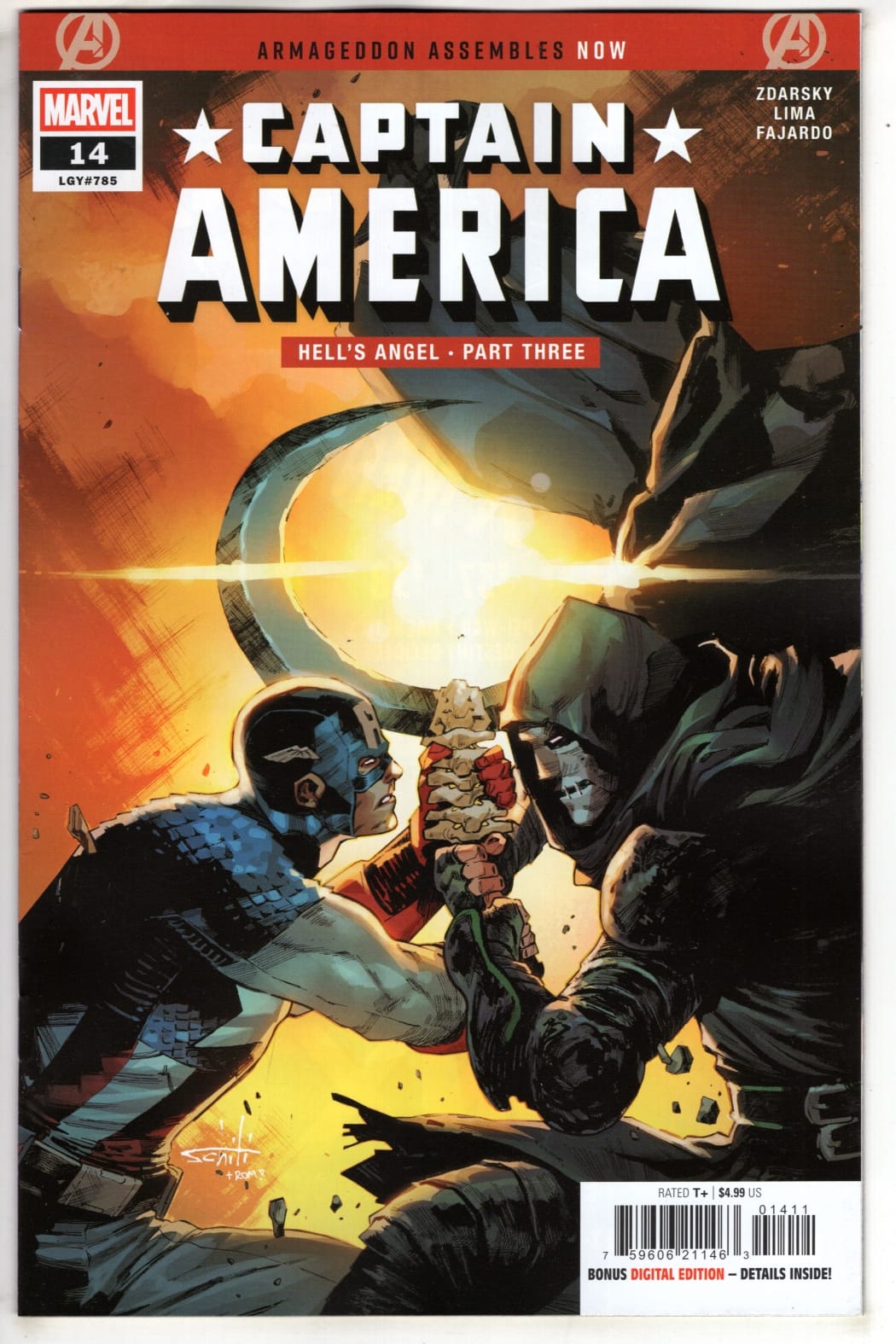 Marvel NEW LAST WEEK CAPTAIN AMERICA #14 [ARM] (VF/NM)