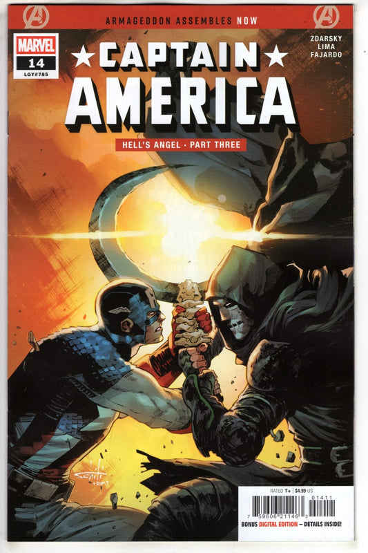 Marvel NEW LAST WEEK CAPTAIN AMERICA #14 [ARM] (VF/NM)