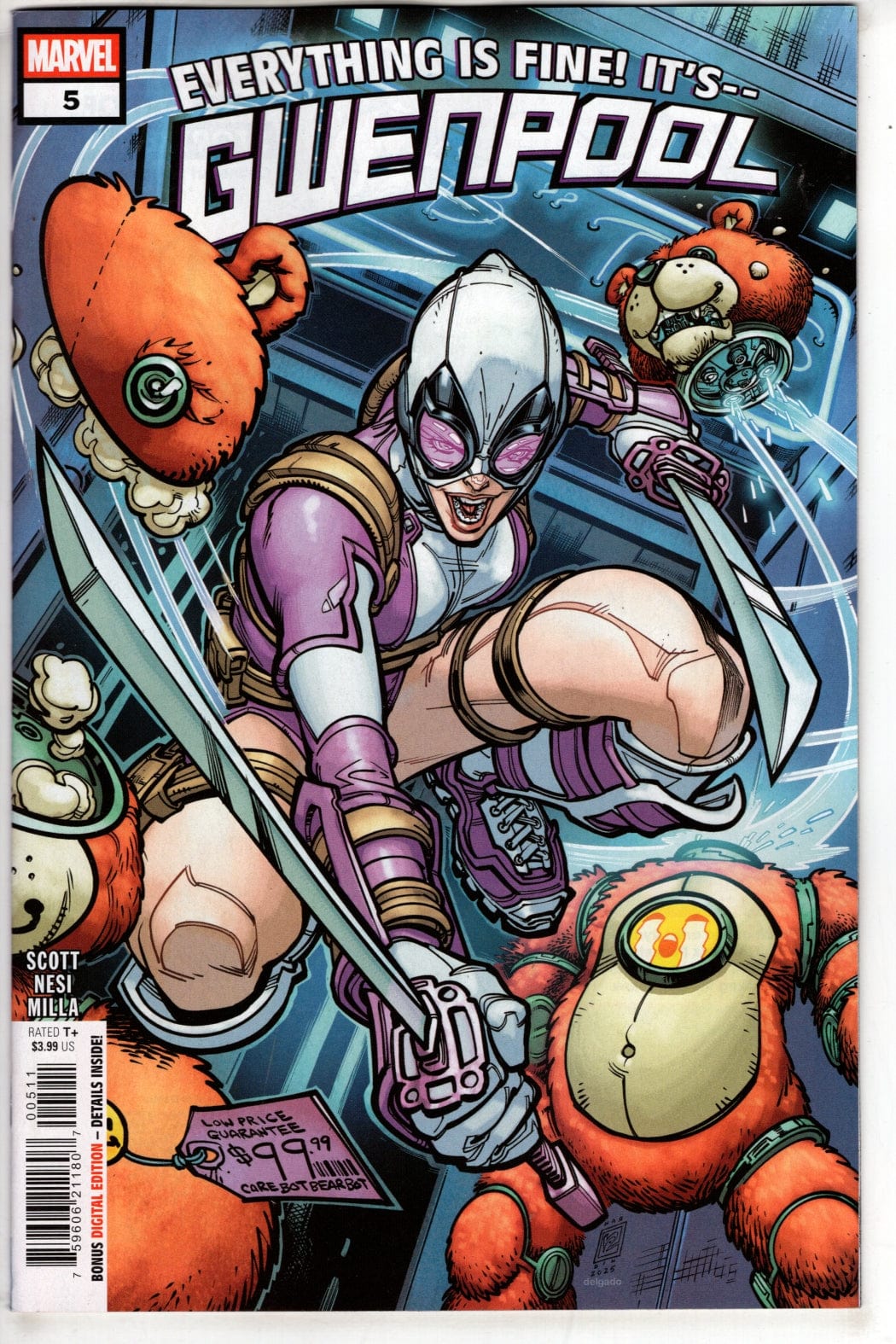 Marvel NEW LAST WEEK GWENPOOL #5