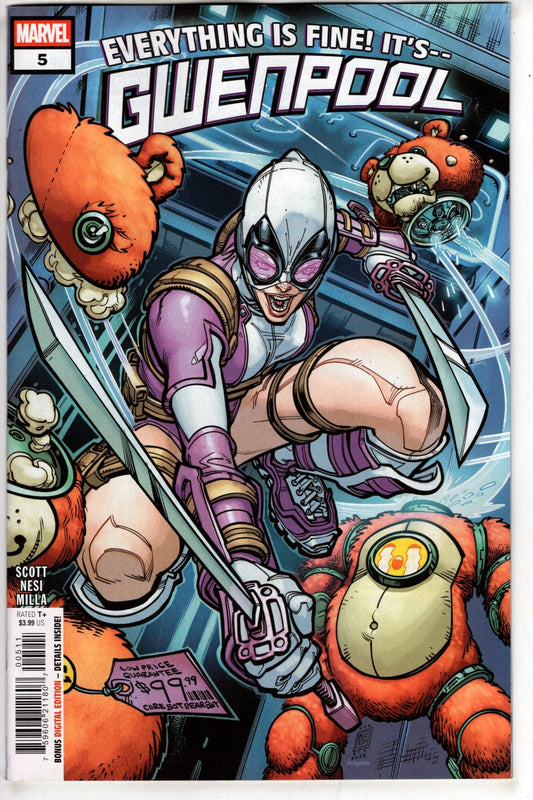 Marvel NEW LAST WEEK GWENPOOL #5