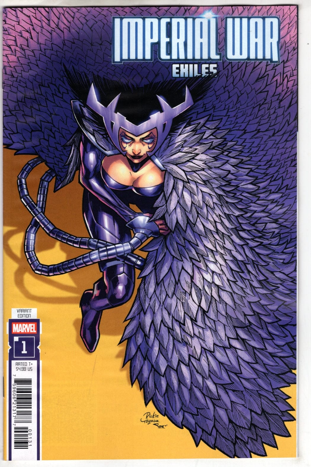 Marvel NEW LAST WEEK IMPERIAL WAR: EXILES #1 RICKIE YAGAWA VARIANT