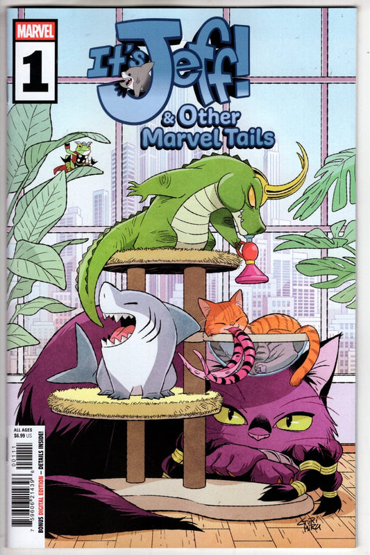 Marvel NEW LAST WEEK IT'S JEFF & OTHER MARVEL TAILS #1