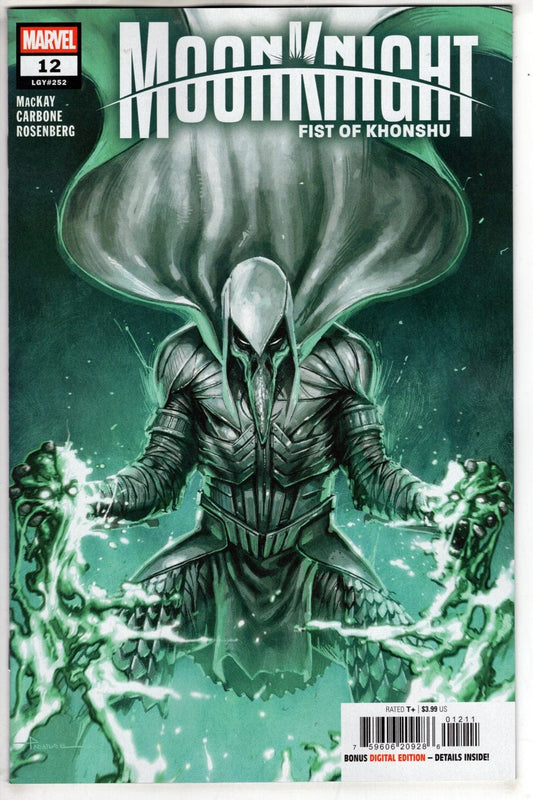 Marvel NEW LAST WEEK MOON KNIGHT: FIST OF KHONSHU #12