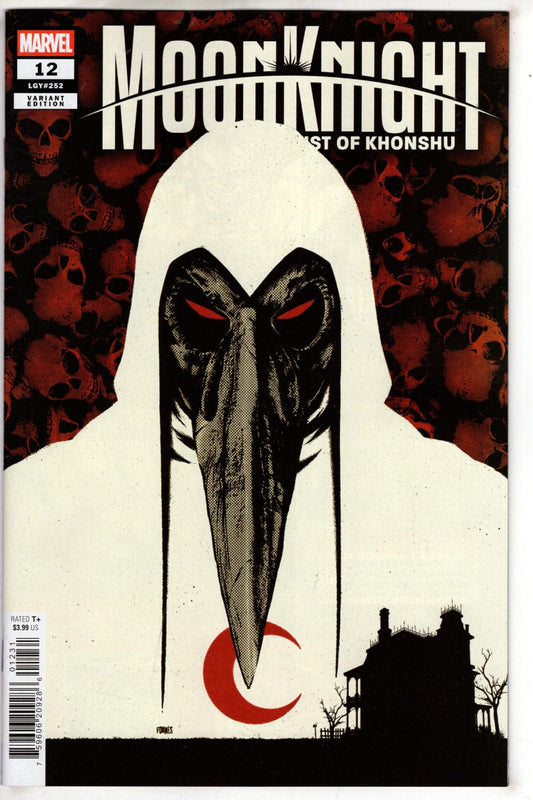 Marvel NEW LAST WEEK MOON KNIGHT: FIST OF KHONSHU #12 JORGE FORNES VARIANT