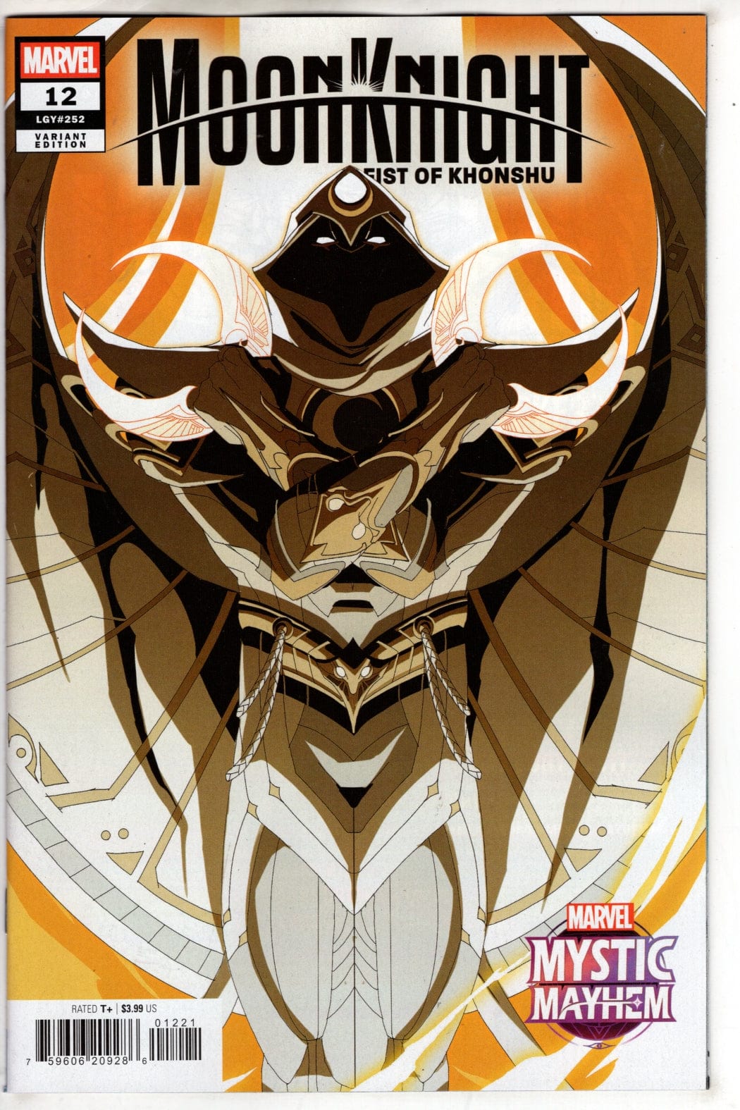 Marvel NEW LAST WEEK MOON KNIGHT: FIST OF KHONSHU #12 NETEASE GAMES MARVEL MYSTIC MAYHEM VARIANT