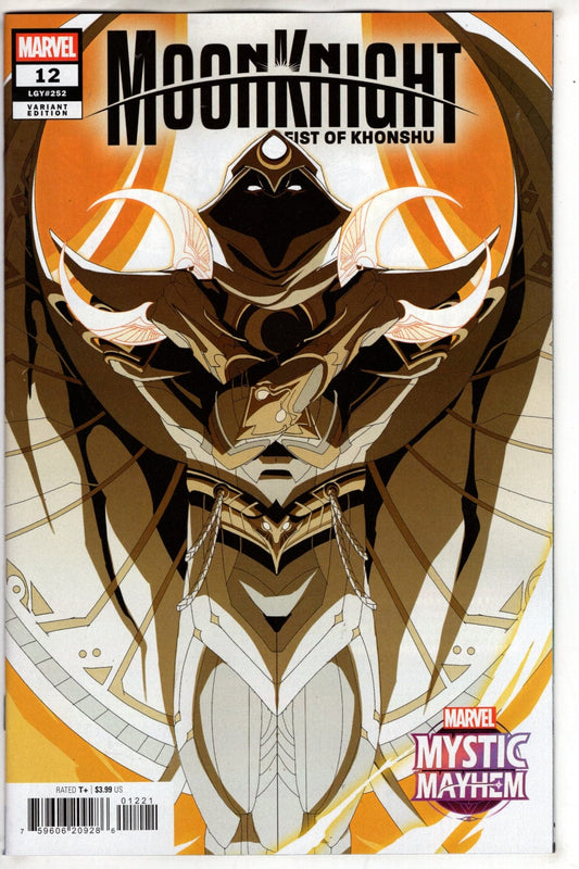 Marvel NEW LAST WEEK MOON KNIGHT: FIST OF KHONSHU #12 NETEASE GAMES MARVEL MYSTIC MAYHEM VARIANT