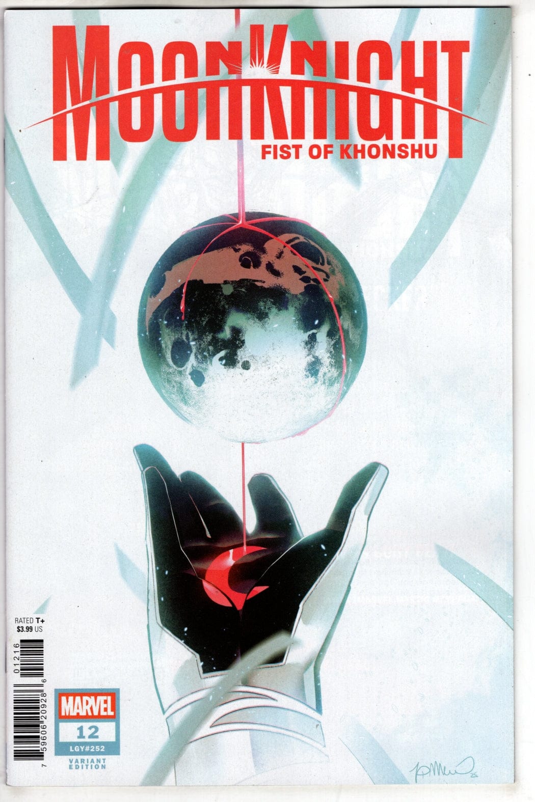 Marvel NEW LAST WEEK MOON KNIGHT: FIST OF KHONSHU #12 SIMONE DI MEO VARIANT