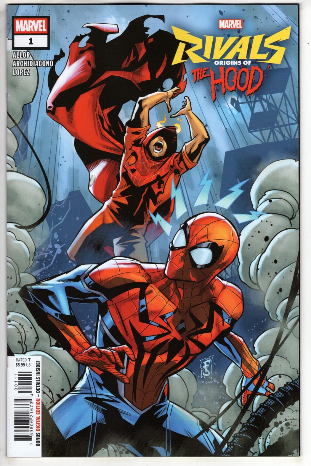 Marvel NEW LAST WEEK ORIGINS OF THE HOOD: MARVEL RIVALS #1 (VF/NM)