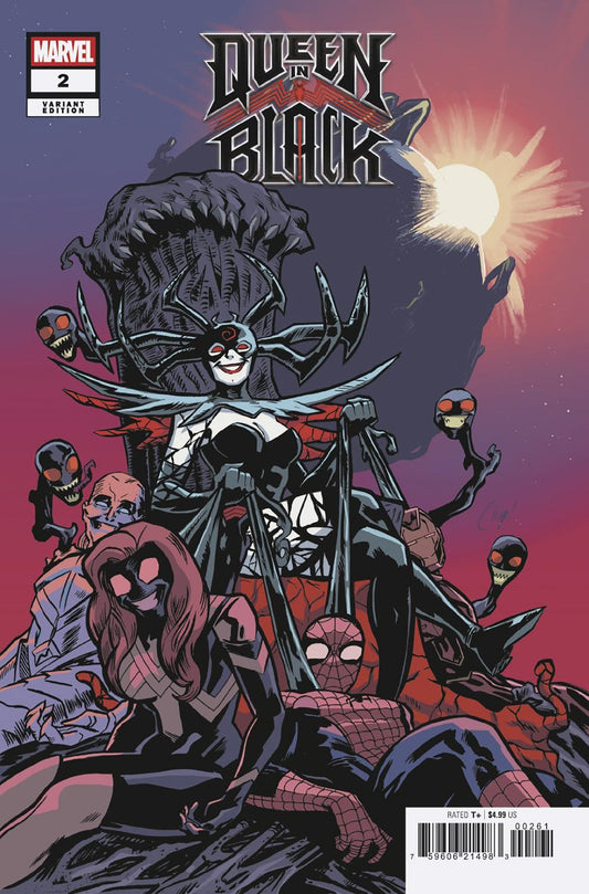 Marvel NEW LAST WEEK QUEEN IN BLACK #2 CHIP ZDARSKY SMILE VARIANT [QIB] (VF/NM)