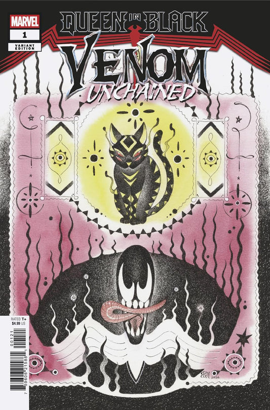 Marvel NEW LAST WEEK QUEEN IN BLACK: VENOM UNCHAINED #1 PEACH MOMOKO VARIANT [QIB] (VF/NM)
