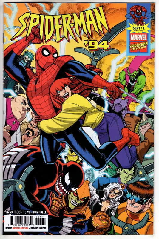 Marvel NEW LAST WEEK SPIDER-MAN '94 #1