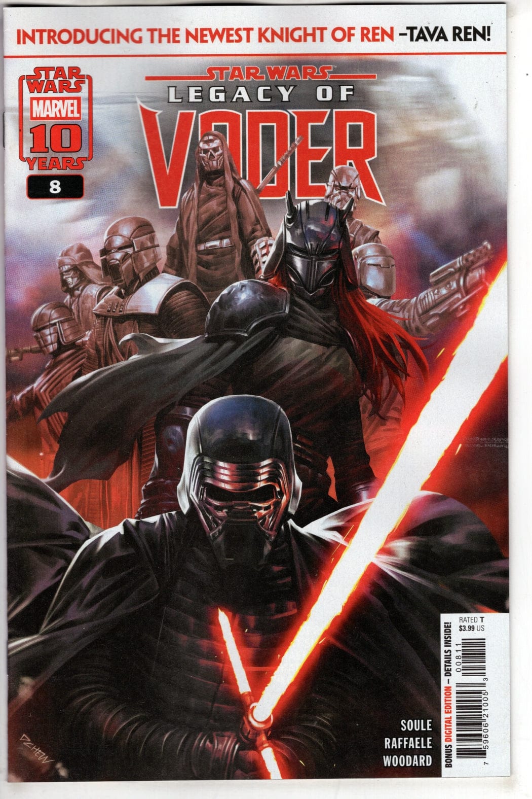 Marvel NEW LAST WEEK STAR WARS: LEGACY OF VADER #8