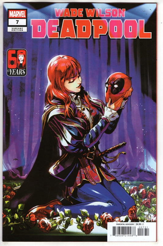 Marvel NEW LAST WEEK WADE WILSON: DEADPOOL #7 ANAND RAMCHERON MARY JANE WATSON VARIANT (VF/NM)