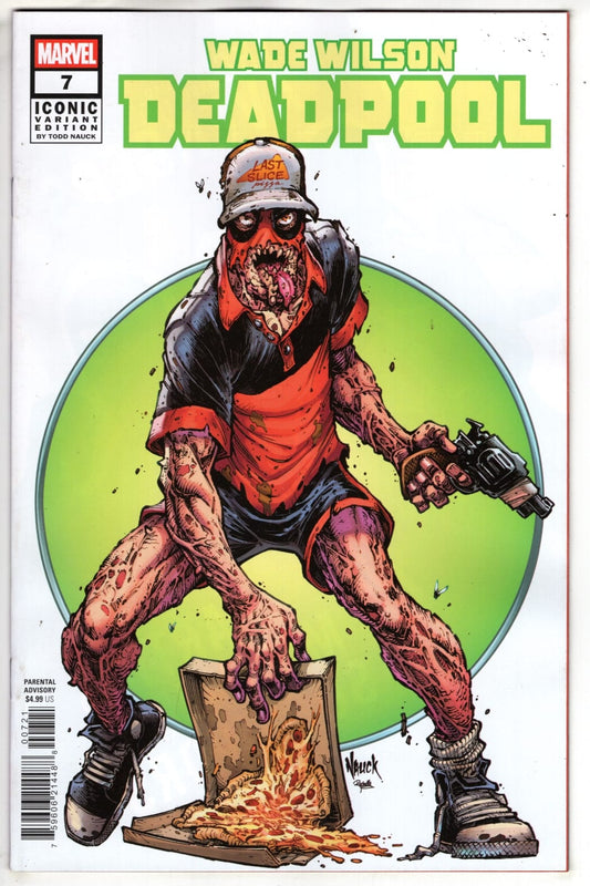 Marvel NEW LAST WEEK WADE WILSON: DEADPOOL #7 TODD NAUCK ICONIC VARIANT (VF/NM)