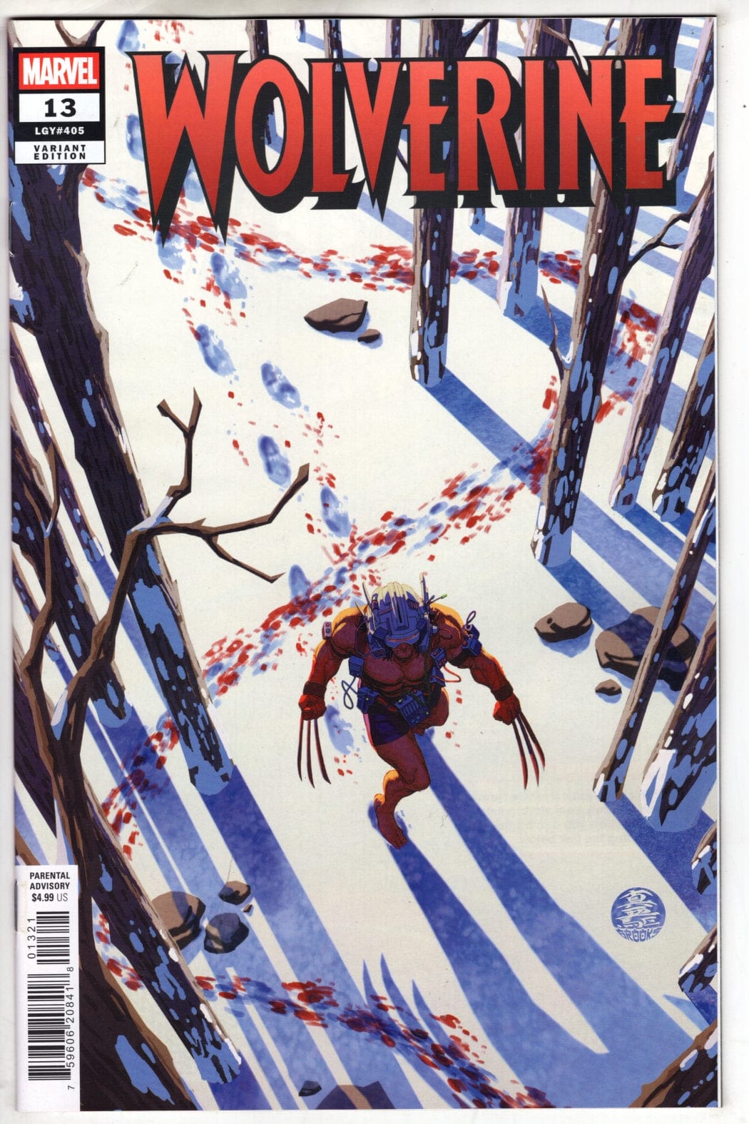Marvel NEW LAST WEEK WOLVERINE #13 MARK BROOKS VARIANT
