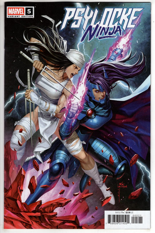 Marvel NEW NEXT WEEK PSYLOCKE: NINJA #5 INHYUK LEE VERSUS ELEKTRA VARIANT (VF/NM)