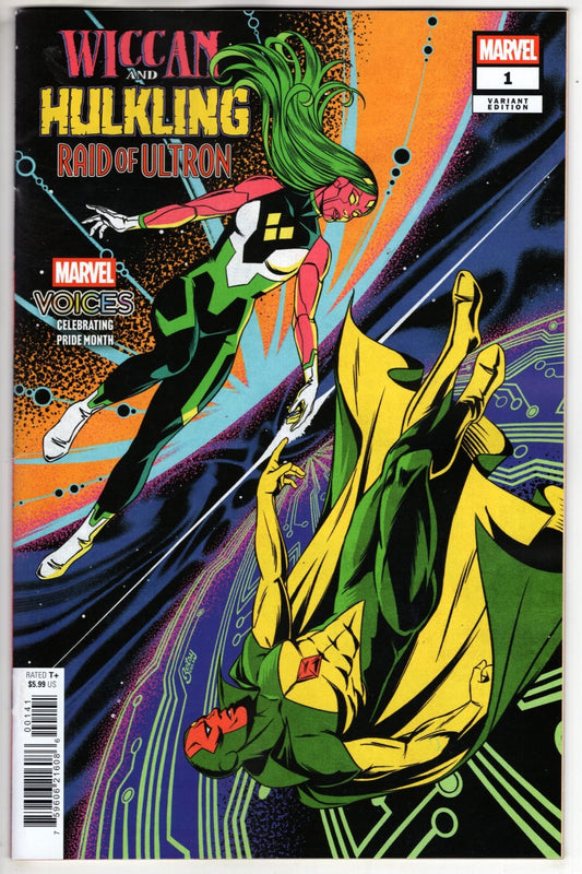 Marvel NEW NEXT WEEK WICCAN & HULKLING: RAID OF ULTRON #1  VARIANT (VF/NM)