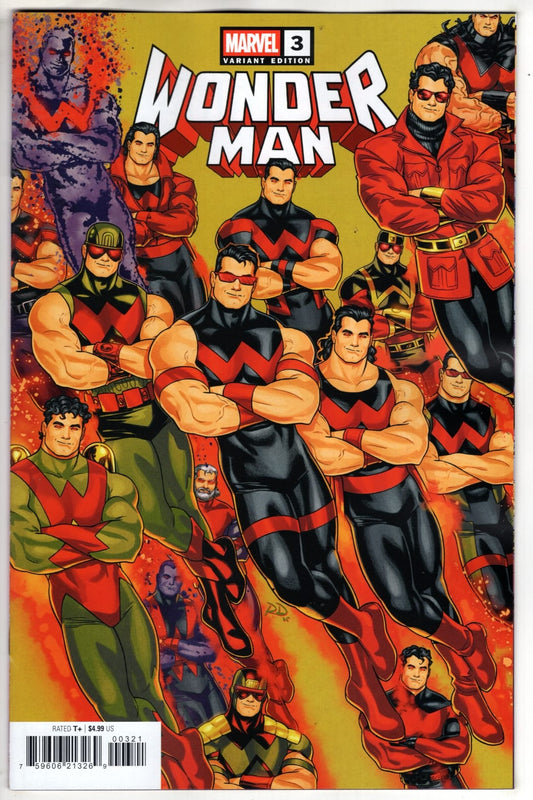 Marvel NEW NEXT WEEK WONDER MAN #3 RUSSELL DAUTERMAN COSTUME VARIANT (VF/NM)