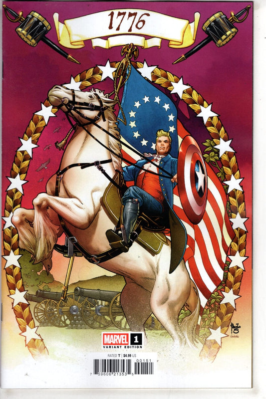 Marvel NEW THIS WEEK 1776 #1 PAULO SIQUEIRA VARIANT [VF/NM]