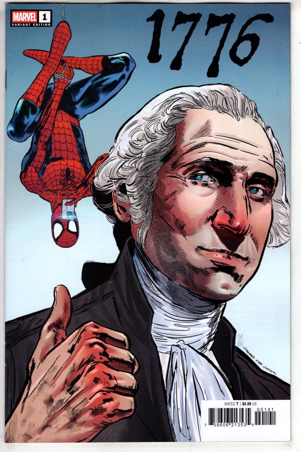 Marvel NEW THIS WEEK 1776 #1 PHIL JIMENEZ HOMAGE VARIANT [VF/NM]