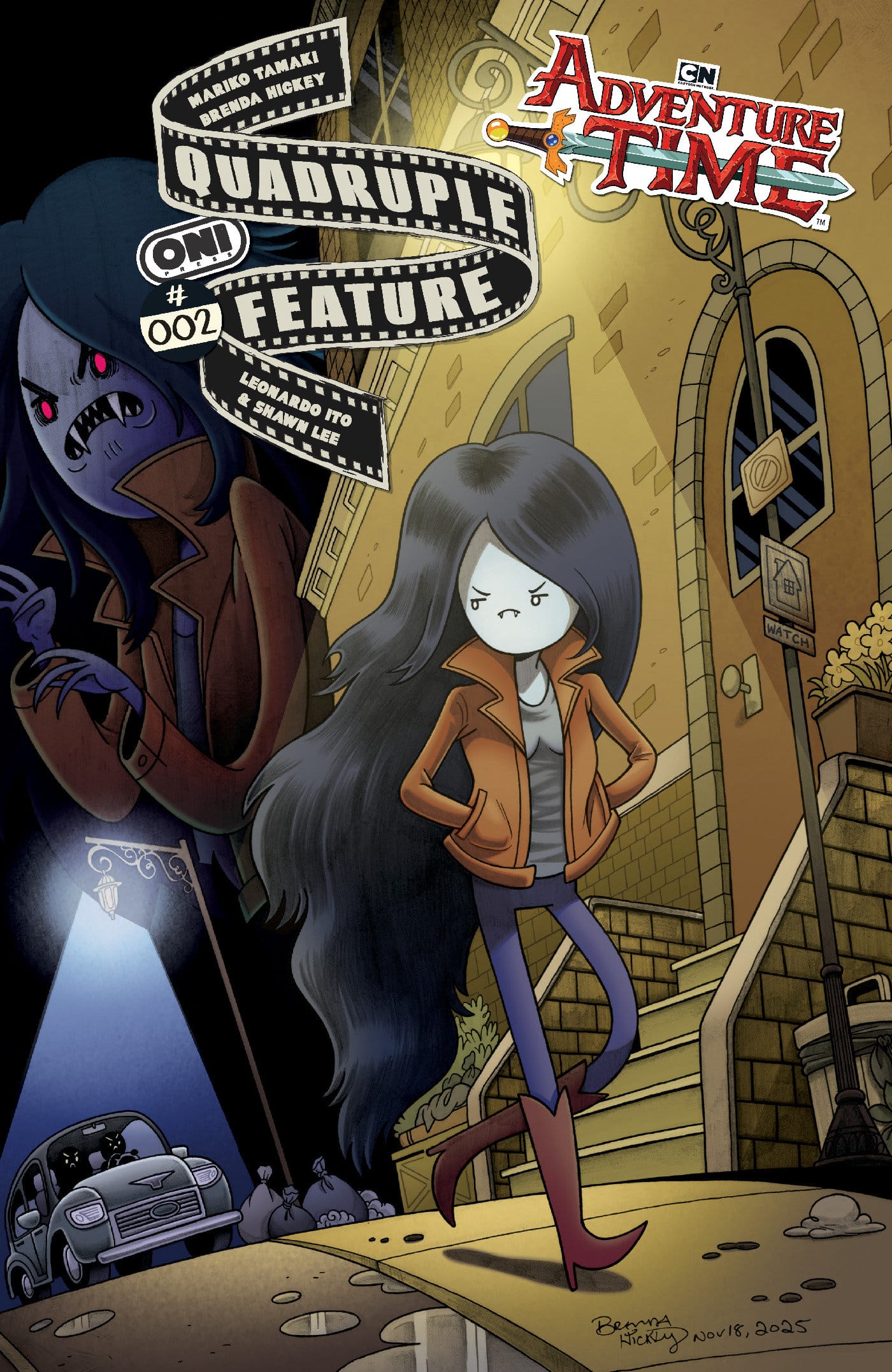 Marvel NEW THIS WEEK ADVENTURE TIME QUADRUPLE FEATURE #2 CVR A BRENDA HICKEY (VF/NM)