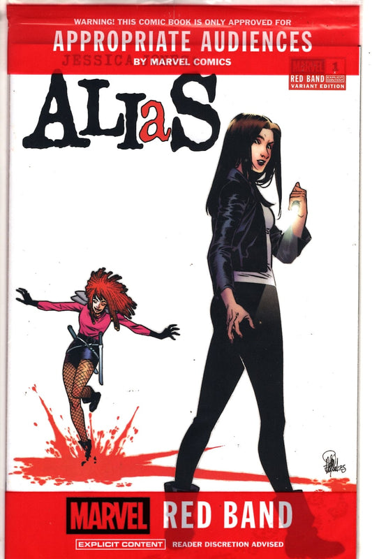 Marvel NEW THIS WEEK ALIAS: RED BAND #1 ELENA CASAGRANDE VARIANT [POLYBAGGED] (VF/NM)