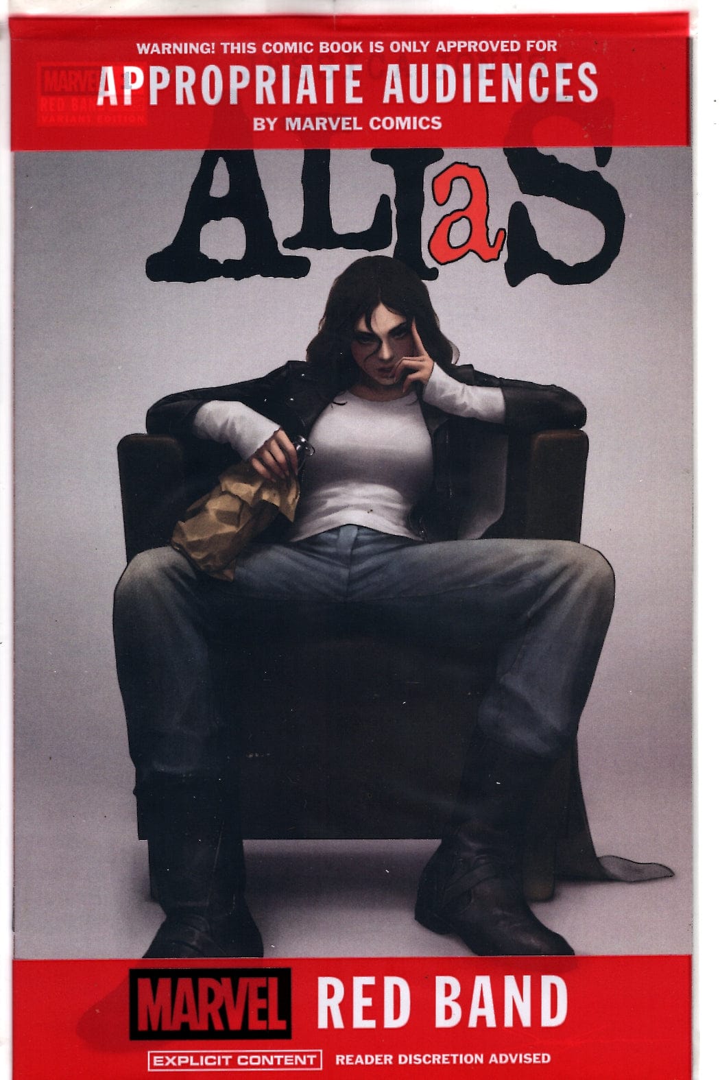 Marvel NEW THIS WEEK ALIAS: RED BAND #1 JEEHYUNG LEE VARIANT [POLYBAGGED] (VF/NM)