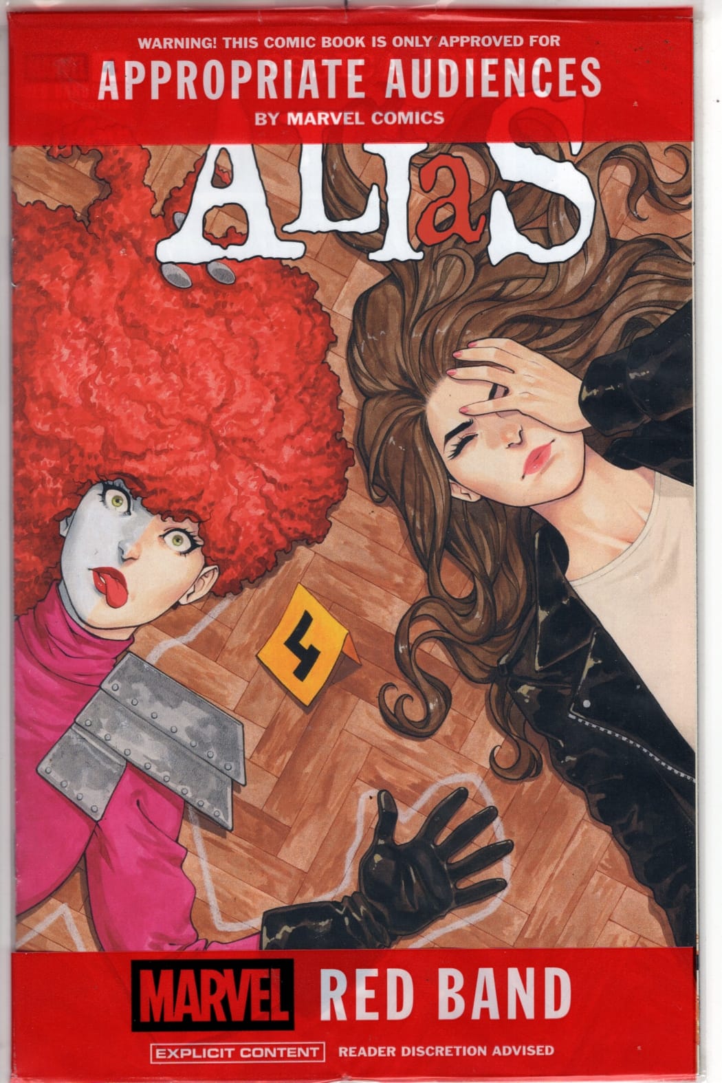 Marvel NEW THIS WEEK ALIAS: RED BAND #4 KASIA NIE VARIANT [POLYBAGGED] (VF/NM)