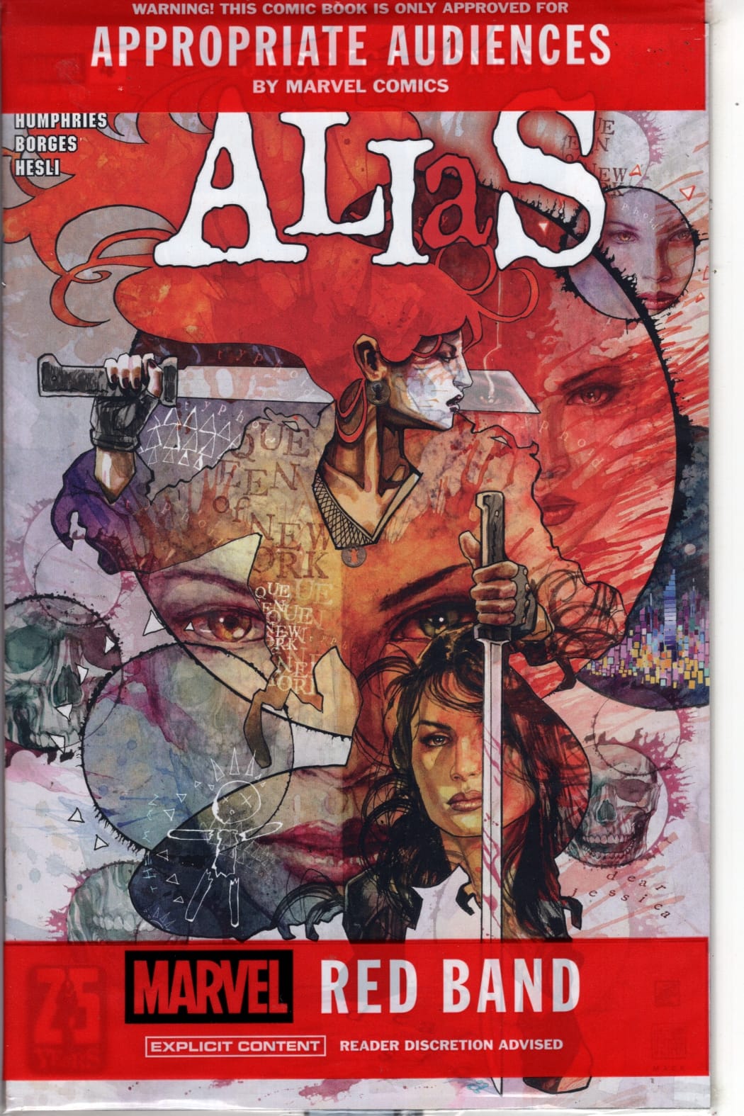 Marvel NEW THIS WEEK ALIAS: RED BAND #4 [POLYBAGGED] (VF/NM)
