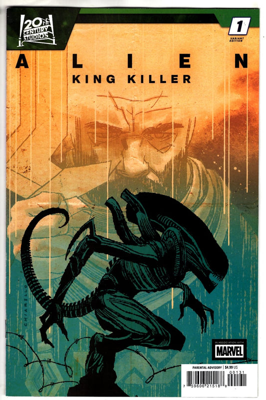 Marvel NEW THIS WEEK ALIEN: KING KILLER #1 MARK CHIARELLO VARIANT (VF/NM)