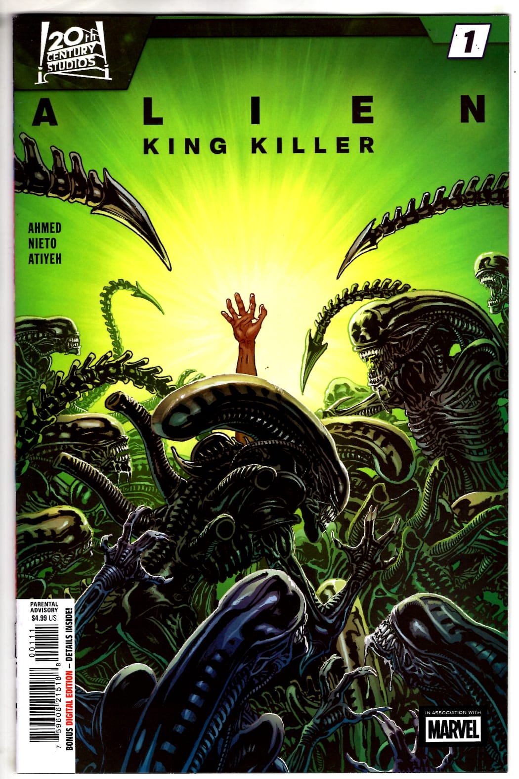 Marvel NEW THIS WEEK ALIEN: KING KILLER #1 (VF/NM)
