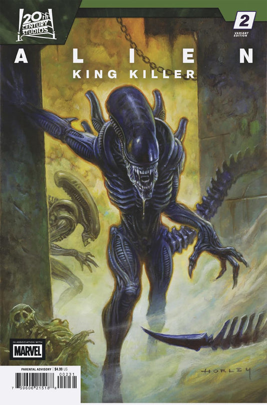 Marvel NEW THIS WEEK ALIEN: KING KILLER #2 ALEX HORLEY VARIANT (VF/NM)