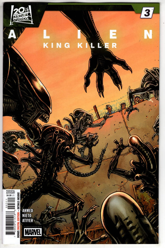 Marvel NEW THIS WEEK ALIEN: KING KILLER #3 (VF/NM)